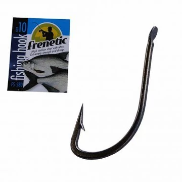 Frenetic horog FS580 black nikkel vékony