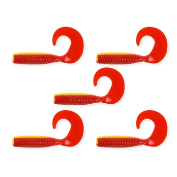 Twister 7,5cm  5db/cs sárga-piros