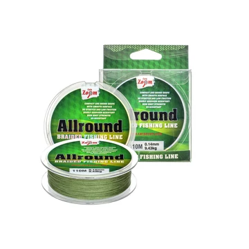 CZ Allround fonott zsinór, o 0,12 mm, 110 m, 6,3 kg, zöld