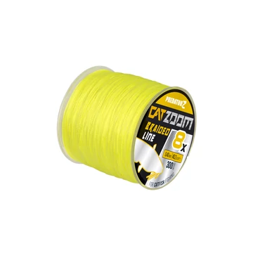 PZ CatZoom 8X fonottzsinór, ø 0,40 mm, 300 m, 40,2 kg, fluo zöld