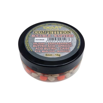 Dovit  COMPETITION SOLUBLE WAFTERS 6mm - vajsav - sárgabarack