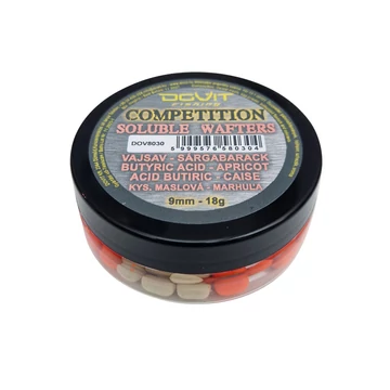 Dovit  COMPETITION SOLUBLE WAFTERS 9mm - vajsav - sárgabarack