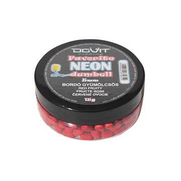 Dovit  Favorite Dumbell Neon 5mm - Bordó gyümölcsös