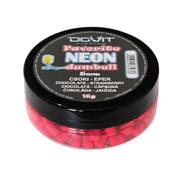 Dovit  Favorite Dumbell Neon 5mm - Csoki-eper