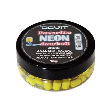 Dovit  Favorite Dumbell Neon 8mm - Ananász-vajsav