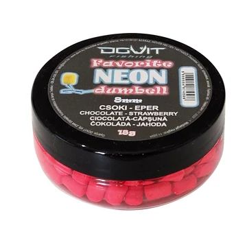 Dovit  Favorite Dumbell Neon 8mm - Csoki-eper