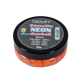 Dovit  Favorite Dumbell Neon 8mm - Halibut-krill