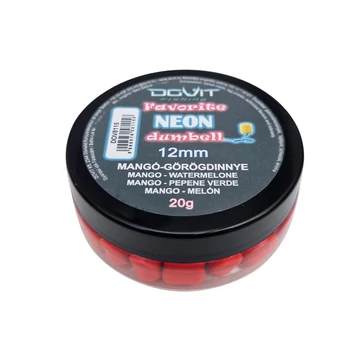 Dovit  FAVORITE Dumbell Neon XL 12mm - mangó - dinnye