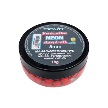 Dovit  FAVORITE Dumbell Neon 8mm - mangó - dinnye