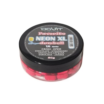 Dovit  Favorite Dumbell Neon XL 12mm  - Csoki - eper