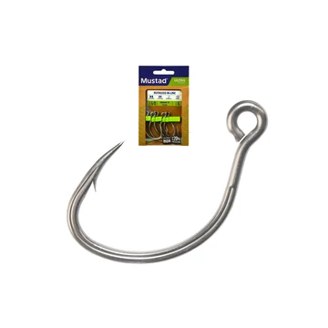 MUSTAD RUTHLESS IN-LINE TITAN STEEL 5/0 10DB/CSOMAG