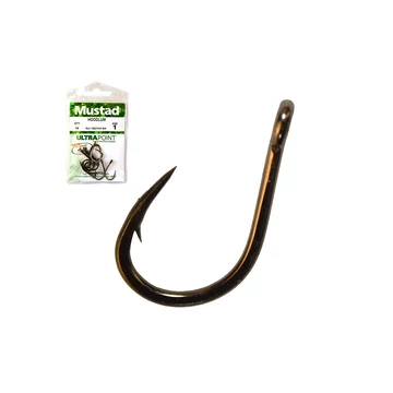 MUSTAD HOODLUM LIVE BAIT HOOK 10/0 3DB/CSOMAG