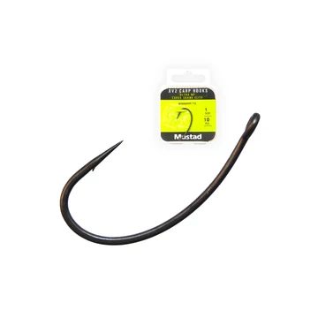 MUSTAD ULTRA NP CARP XV2 CURVE SHANK ELITE 1 10DB/CSOMAG