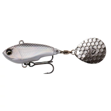 FAT TAIL SPIN 6.5CM 16G S WHITE SILVER