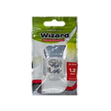 WIZARD DRÓTELŐKE RÖGZÍTŐ CSŐ 1.8X2.2X8MM 20DB/CS FÉNYES FEKETE