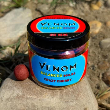 VENOM BALANCED BOILIES CRAZY CHERRY