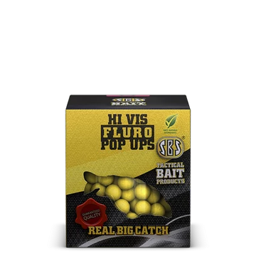 SBS Fluro Pop Ups - 10 mm Lemon & Orange 20g