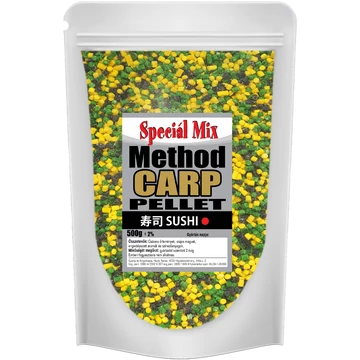 Speciál mix Method Carp Pellet Crazy Carp 2mm 500 g