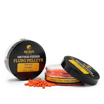 Method Feeder Fluro Pellets Orange Natural 30g