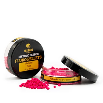 Method Feeder Fluro Pellets Pink Natural 30g
