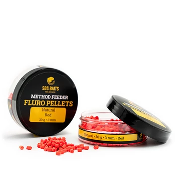 Method Feeder Fluro Pellets Red Natural 30g