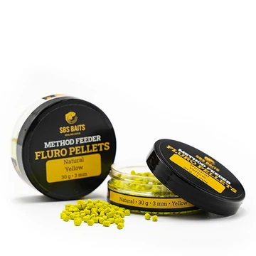 Method Feeder Fluro Pellets Yellow Natural 30g