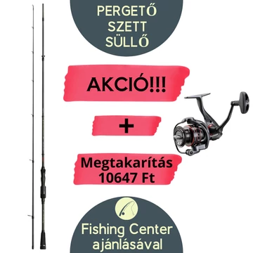 Süllős pergető szett