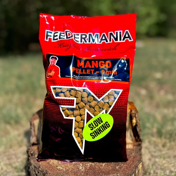 FEEDERMÁNIA SLOW SINKING PELLET 9 MM MANGÓ