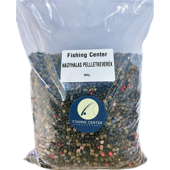 Fishing Center Nagyhalas Pelletkeverék 800 g