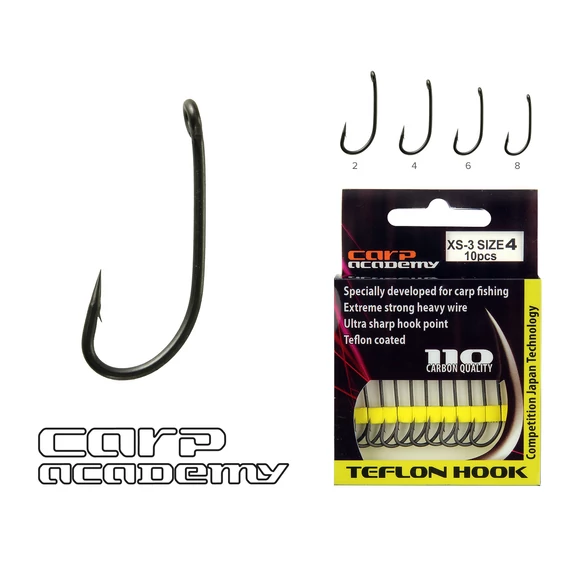 Teflon Hook XS-3 8-as  AKCIÓ -50%