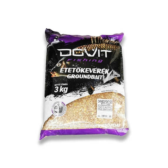 Dovit  3 Kg-os etetőkeverék - Darabos Pontyozó