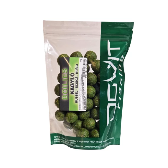 Dovit  Főzött bojli 20mm 250g - kagyló