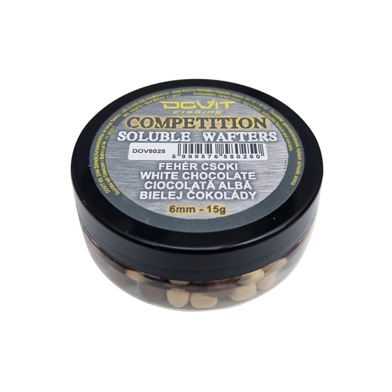 Dovit  COMPETITION SOLUBLE WAFTERS 6mm - fehér csoki