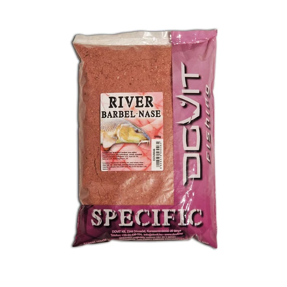 Dovit  River etetőkeverék 1kg - Barbel-Nase