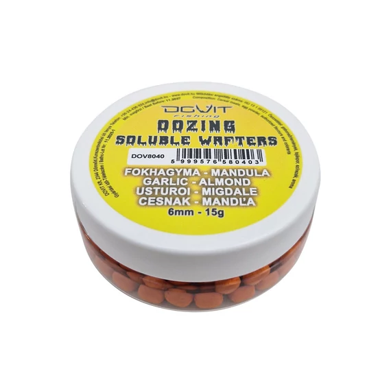 Dovit  OOZING SOLUBLE WAFTERS 6mm - fokhagyma - mandula