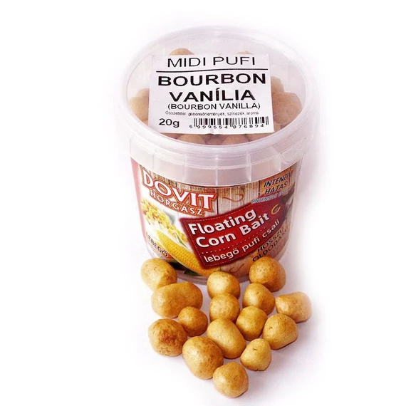 Dovit  Lebegő Pufi Csali MIDI - Bourbon vaníliás