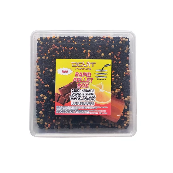 Dovit  Rapid Pellet Box MINI - csoki-narancs