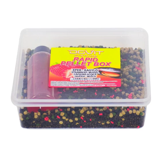 Dovit  Rapid Pellet Box MINI - eper-kagyló