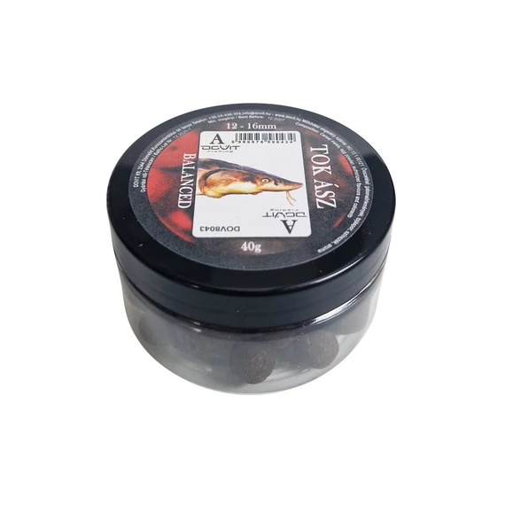 Dovit  Prémium Csalizó Bojli 12mm - tok-ász