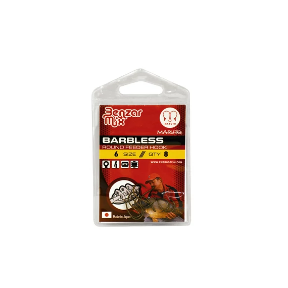 BENZAR 4626 12  BARBLESS ROUND FEEDER HOROG 8DB/CS