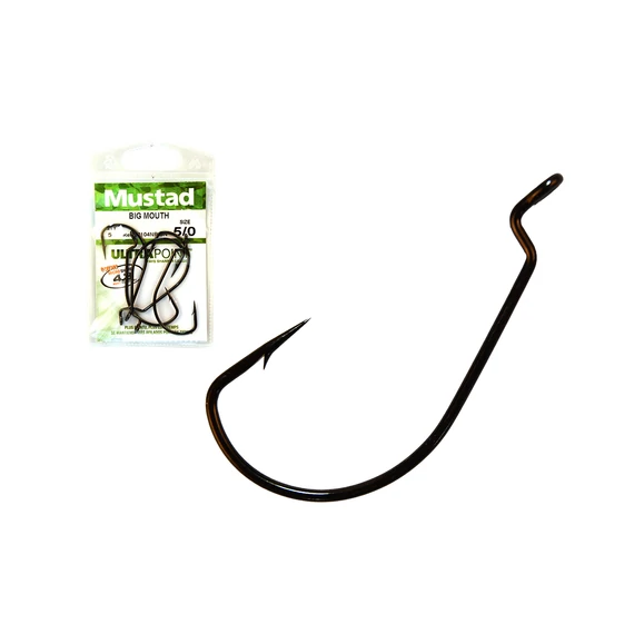 MUSTAD NP TUBE HOOK 8/0 10DB/CSOMAG