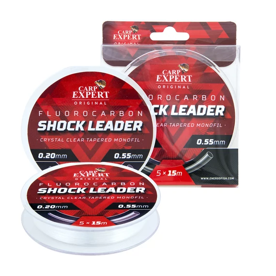 CARP EXPERT FLUOROCARBON SHOCK LEADER 0.25MM-0.55MM