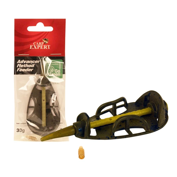 CARP EXPERT ADVANCER METHOD FEEDER 40G GO GREEN CINK ÖTVÖZET