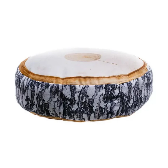PILLOW WOOD BIRCH CUSHION  40X15CM