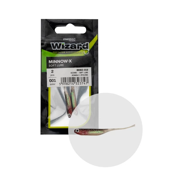 WIZARD MINNOW-X COL. 003 2PCS/BAG