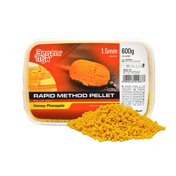 BENZAR RAPID METHOD PELLET EPER&KRILL 3,5MM 600GR