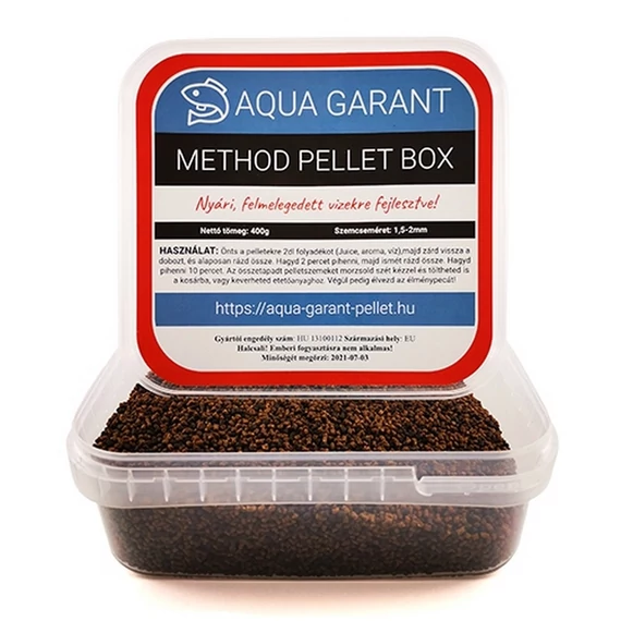 AQUA GARANT METHOD PELLET BOX ŐSZI 400G