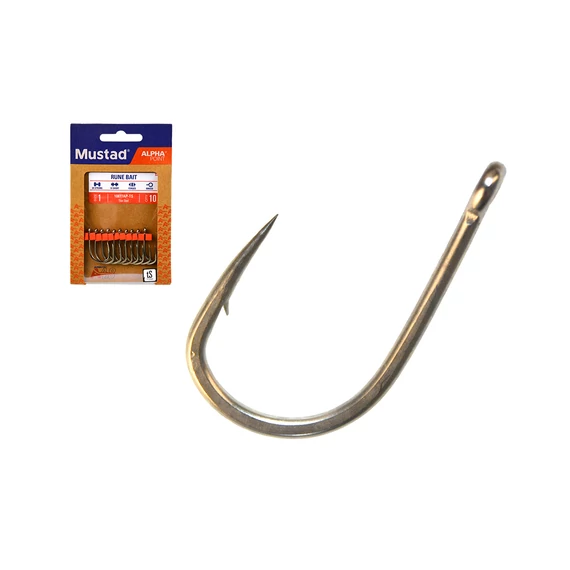 MUSTAD RUNE BAIT TITAN STEEL 2/1 8DB/CS