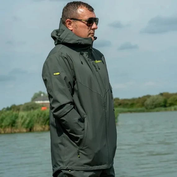 RIDGEMONKEY APEAREL THERMAPRO WATERPROOF SHELL COAT GREEN XXXL