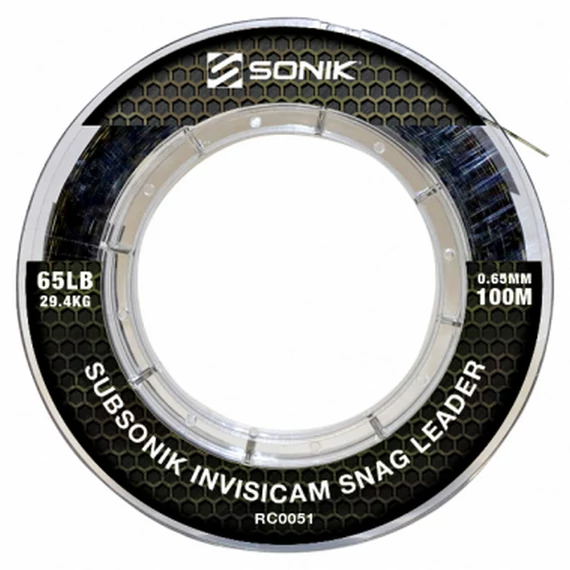 SONIK SUBSONIK INVISICAM SNAG LEADER 100 M 65LBS (0,65)